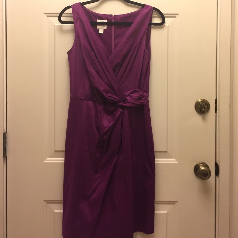 Suzi Chin purple dress